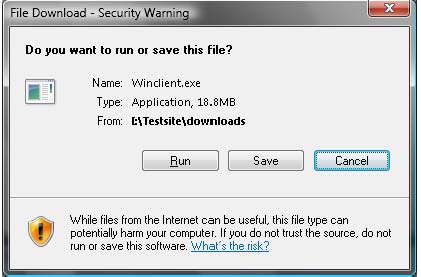 File Save Dialog